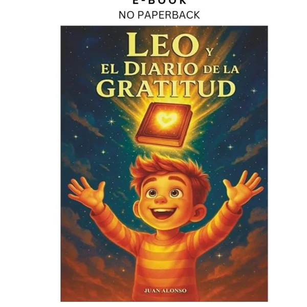 Leo y el Diario de la Gratitud: Un cuento infanti Ebook by Sr Juan Alonso | Instant Download – book cover ebook