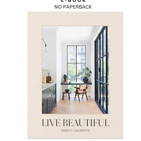 Live Beautiful Ebook by Athena Calderone | Instant Download – book cover ebook
