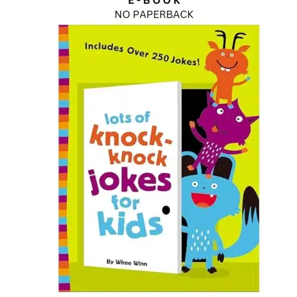 Lots of Knock by Knock Jokes for Kids: A Funny, L Ebook – Whee Winn | Instant Download – book cover ebook