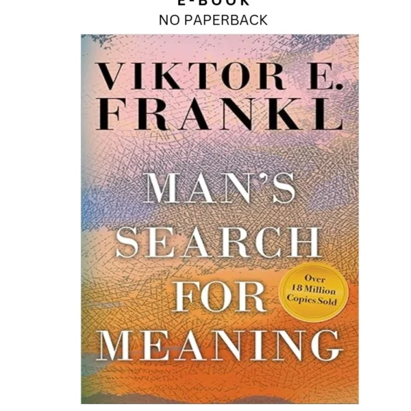 Man's Search for Meaning: Gift Edition Ebook by Viktor E. Frankl | Instant Download – book cover ebook