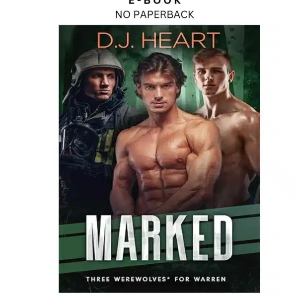 Marked: Three Werewolves* for Warren (Alpha Bait Ebook by D.J. Heart | Instant Download – book cover ebook