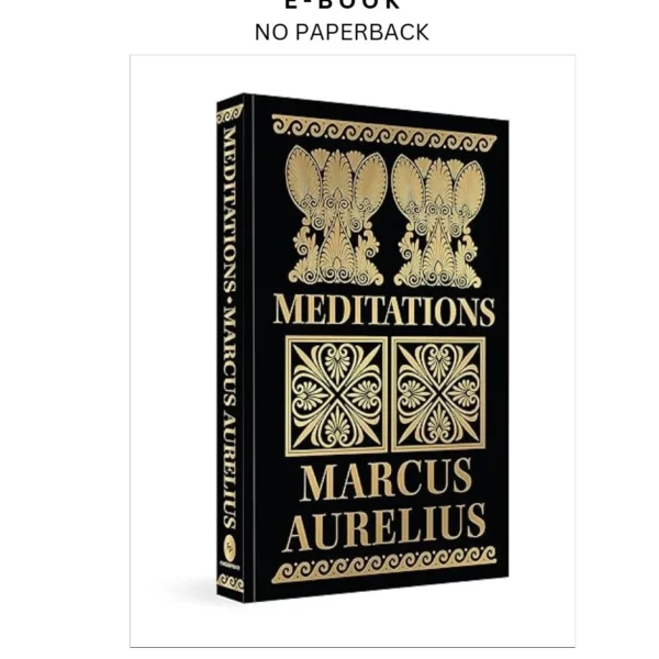 Meditations (Deluxe Hardbound Edition) Ebook by Aurelius Marcus | Instant Download – book cover ebook