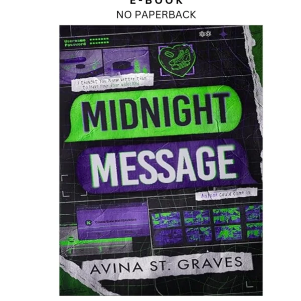 Midnight Message Ebook by Avina St. Graves | Instant Download – book cover ebook