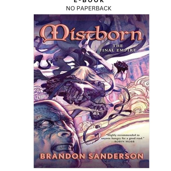 Mistborn: The Final Empire Ebook by Brandon Sanderson | Instant Download – book cover ebook