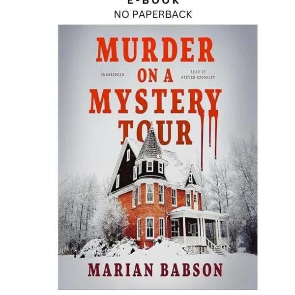 Murder on a Mystery Tour Ebook by Marian Babson | Instant Download – book cover ebook