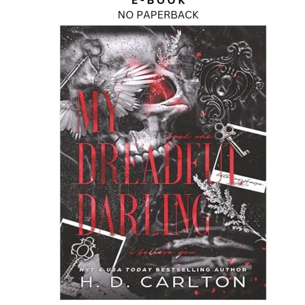 My Dreadful Darling (Hollow Graves Duet) Ebook by H. D. Carlton | Instant Download – book cover ebook