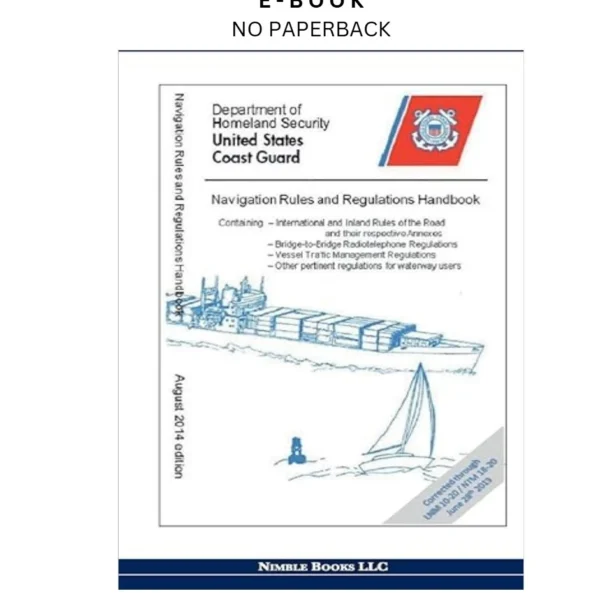 Navigation Rules and Regulations Handbook Ebook by Department of Homeland Security | Instant Download – book cover ebook