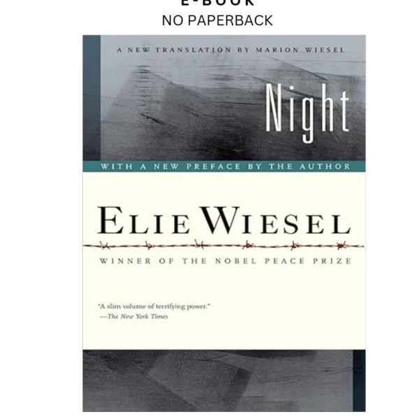 Night Ebook by Elie Wiesel | Instant Download – book cover ebook
