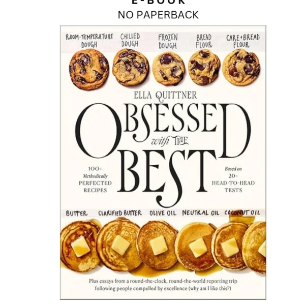 Obsessed with the Best: 100+ Methodically Perfecte Ebook by Ella Quittner | Instant Download – book cover ebook