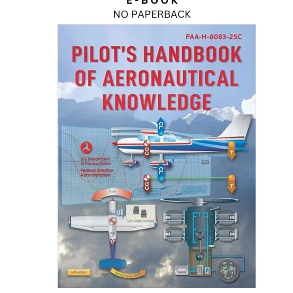 Pilot's Handbook of Aeronautical Knowledge Ebook by Federal Aviation Administration | Instant Download – book cover ebook