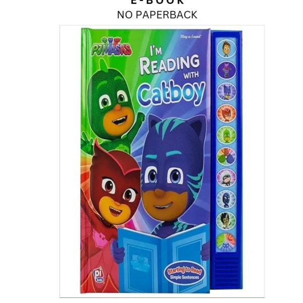 PJ Masks by I'm Ready to Read with Catboy Interactive Read-A Ebook – Editors of Phoenix | Instant Download – book cover ebook