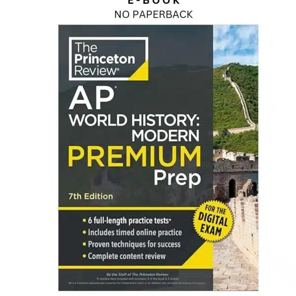 Princeton Review AP World History: Modern P Ebook by The Princeton Review | Instant Download – book cover ebook