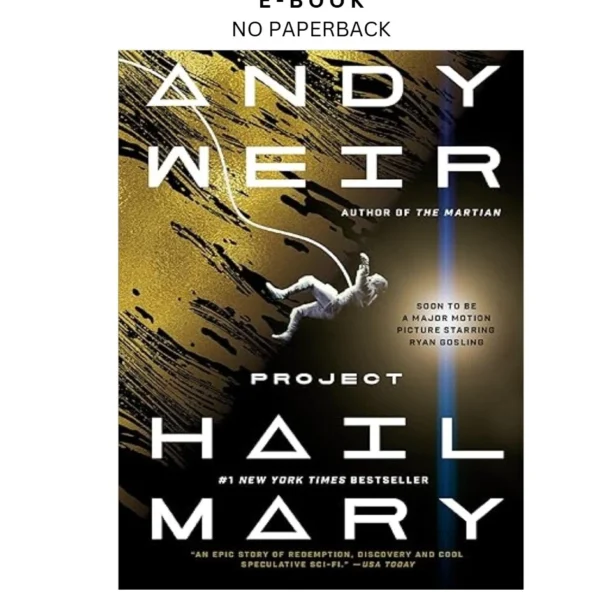 Project Hail Mary: A Novel Ebook by Andy Weir | Instant Download – book cover ebook