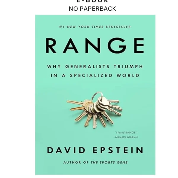 Range: Why Generalists Triumph in a Specialized World Ebook by David Epstein | Instant Download – book cover ebook