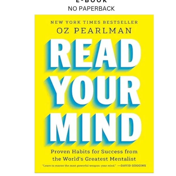 Read Your Mind: Proven Habits for Success from Ebook by Oz Pearlman | Instant Download – book cover ebook