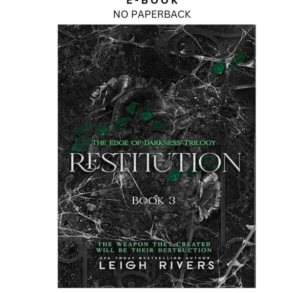 Restitution (The Edge of Darkness: Book 3) (The Edge Ebook by Leigh Rivers | Instant Download – book cover ebook