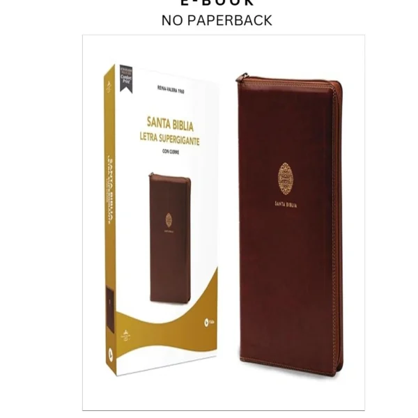 RVR60, Santa Biblia, Letra Supergigante, Ebook by RVR - Reina Valera | Instant Download – book cover ebook