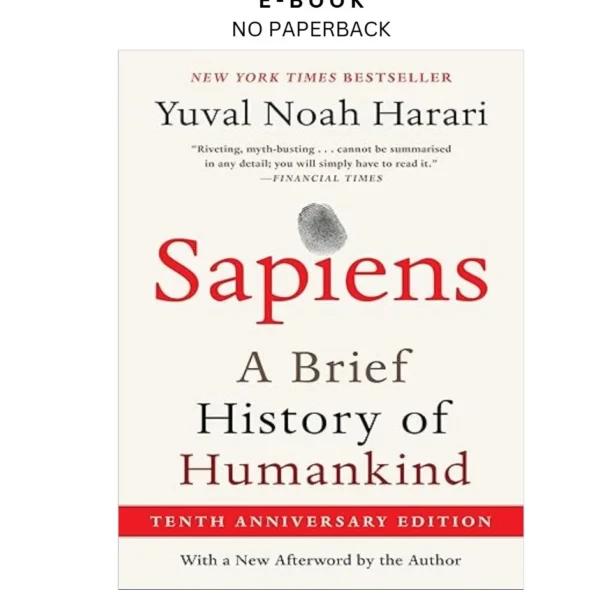 Sapiens [Tenth Anniversary Edition]: A Brief Hist Ebook by Yuval Noah Harari | Instant Download – book cover ebook