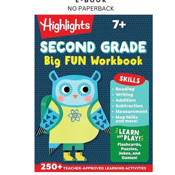 Second Grade Big Fun Workbook: Second Grade Cur Ebook by Highlights Learning (Creator) | Instant Download – book cover ebook