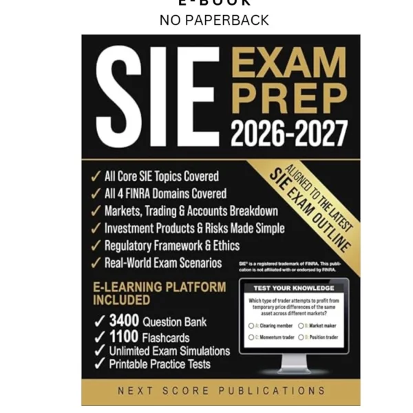 SIE Exam Prep: A Structured Roadmap for the Securities Indu Ebook by NS Publications | Instant Download – book cover ebook