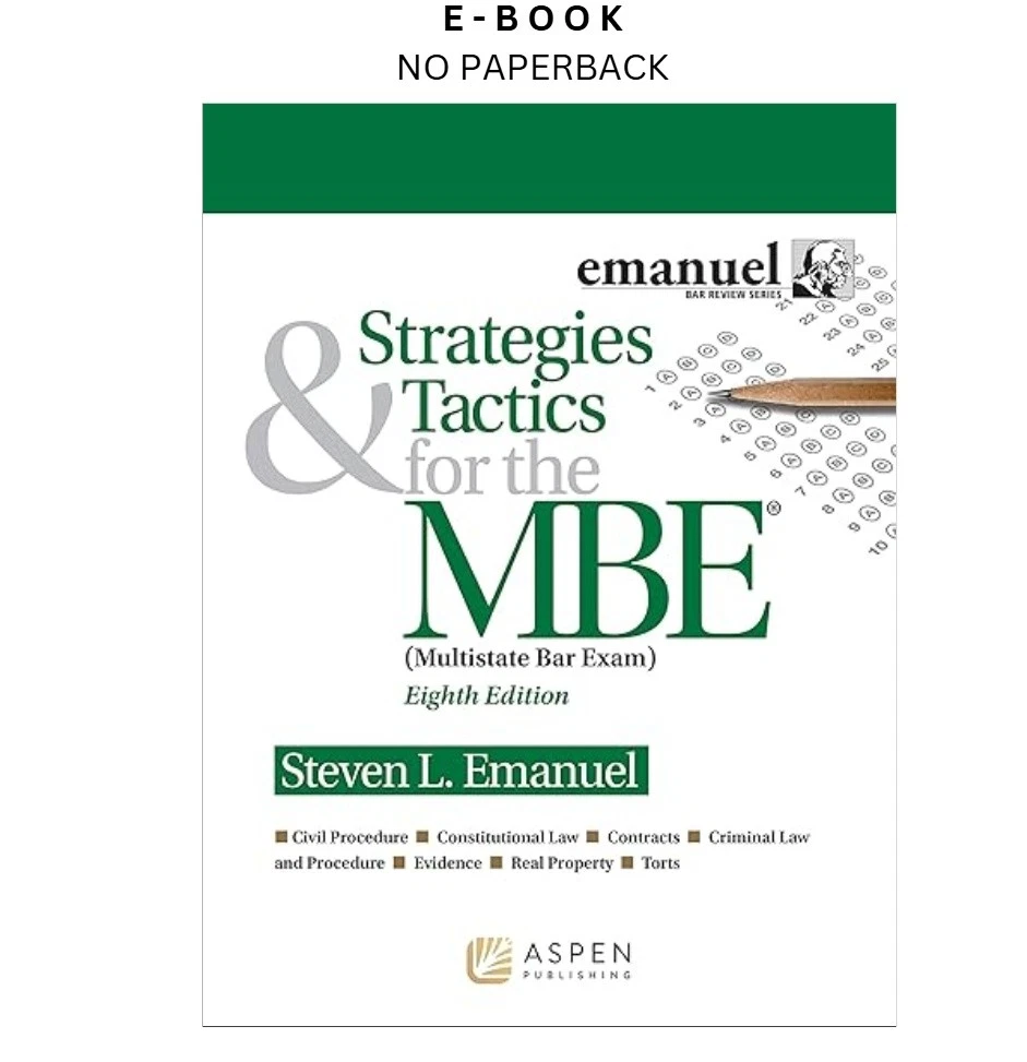 s-l1600-845.webp Strategies & Tactics for the MBE (Emanuel Bar Revi Ebook by Steven L. Emanuel | Instant Download – book cover ebook