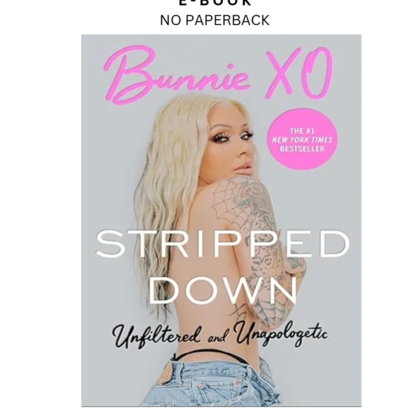 Stripped Down: Unfiltered and Unapologetic by A Mo Ebook – Bunnie Xo | Instant Download – book cover ebook