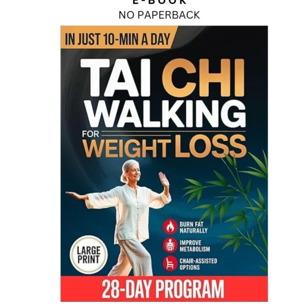 Tai Chi Walking for Weight Loss: A Senior by F Ebook – Naomi Li Yue | Instant Download – book cover ebook