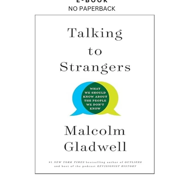 Talking to Strangers: What We Should Kno Ebook by Malcolm Gladwell | Instant Download – book cover ebook