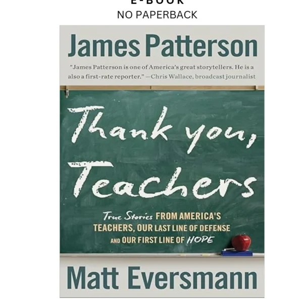 Thank You, Teachers: True Stories from A Ebook by James Patterson | Instant Download – book cover ebook