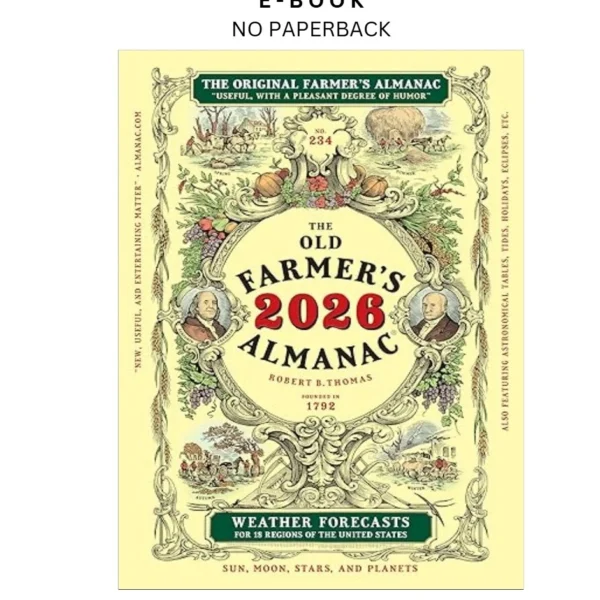 The 2026 Old Farmer's Almanac Trade Editio Ebook by Old Farmer's Almanac | Instant Download – book cover ebook