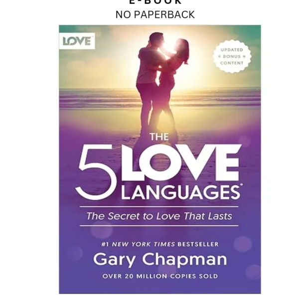 The 5 Love Languages®: The Secret to Love th Ebook by Gary Chapman | Instant Download – book cover ebook