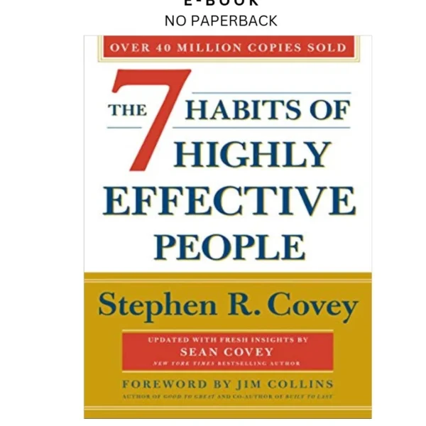 The 7 Habits of Highly Effective People Ebook by Stephen R. Covey | Instant Download – book cover ebook