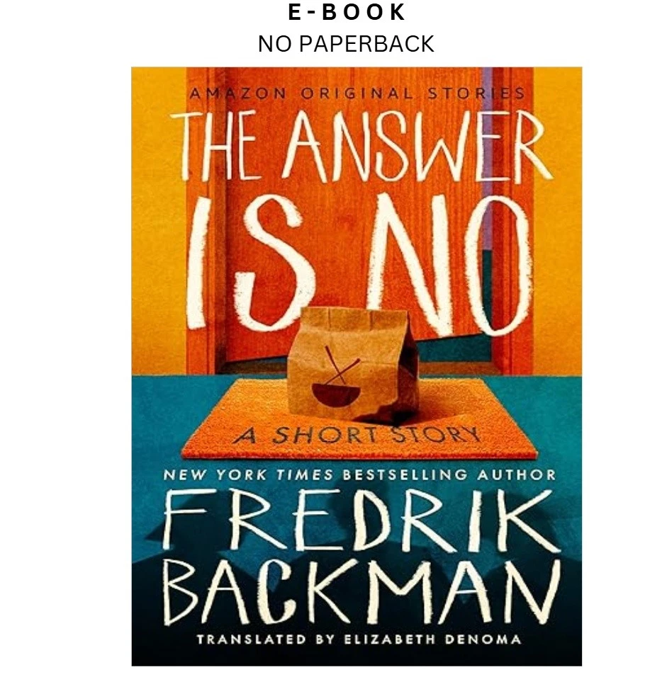 s-l1600-533.webp The Answer Is No: A Short Story Ebook by Fredrik Backman | Instant Download – book cover ebook