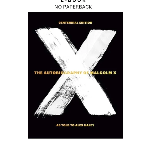 The Autobiography of Malcolm X (As told to Alex Ebook by Malcolm X | Instant Download – book cover ebook