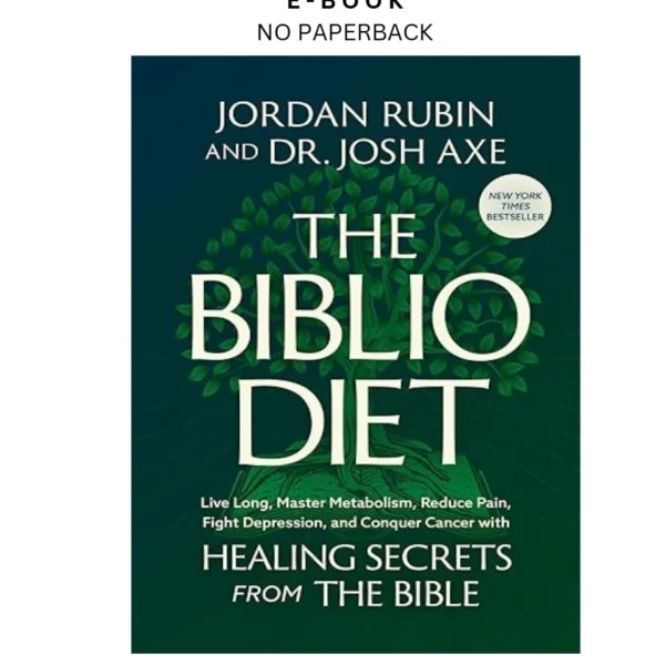 The Biblio Diet: Live Long, Master Metabolism, Red Ebook by Jordan Rubin | Instant Download – book cover ebook