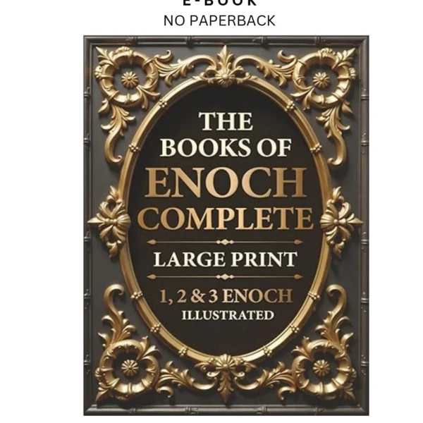 The Books of Enoch Complete LARGE PRINT (Illustrat Ebook by Reverent Press | Instant Download – book cover ebook