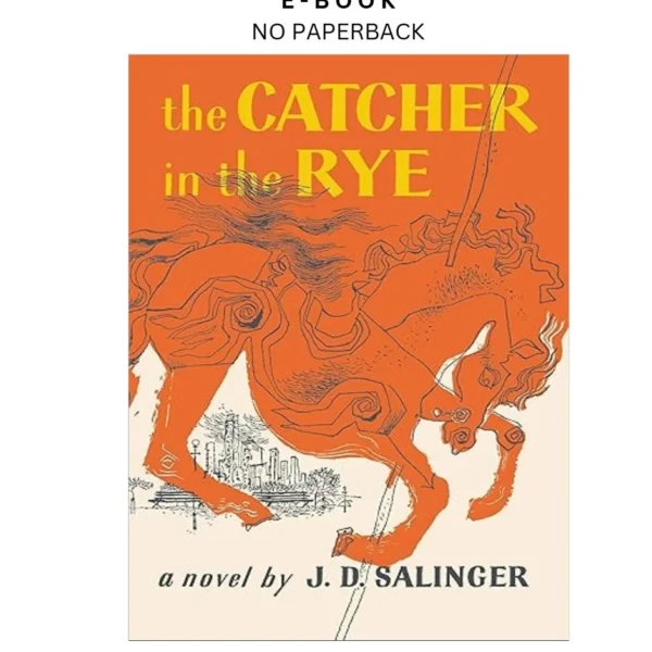 The Catcher in the Rye Ebook by J. D. Salinger | Instant Download – book cover ebook