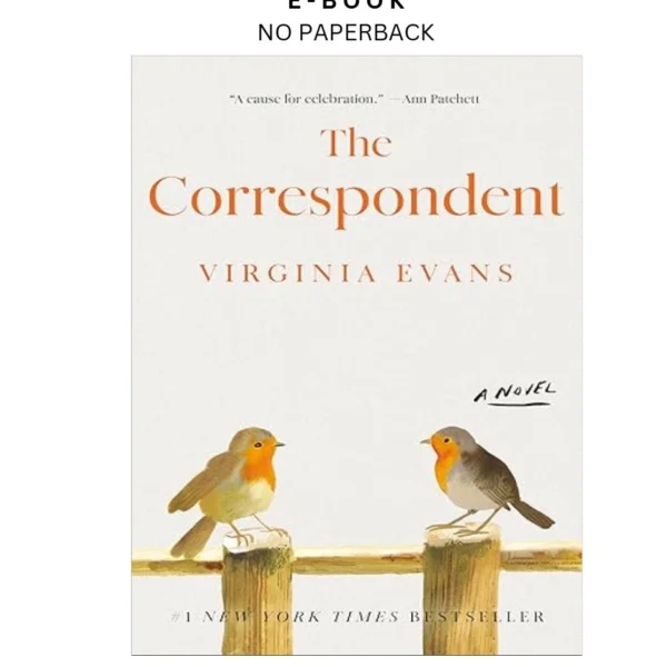 The Correspondent: A Novel Ebook by Virginia Evans | Instant Download – book cover ebook