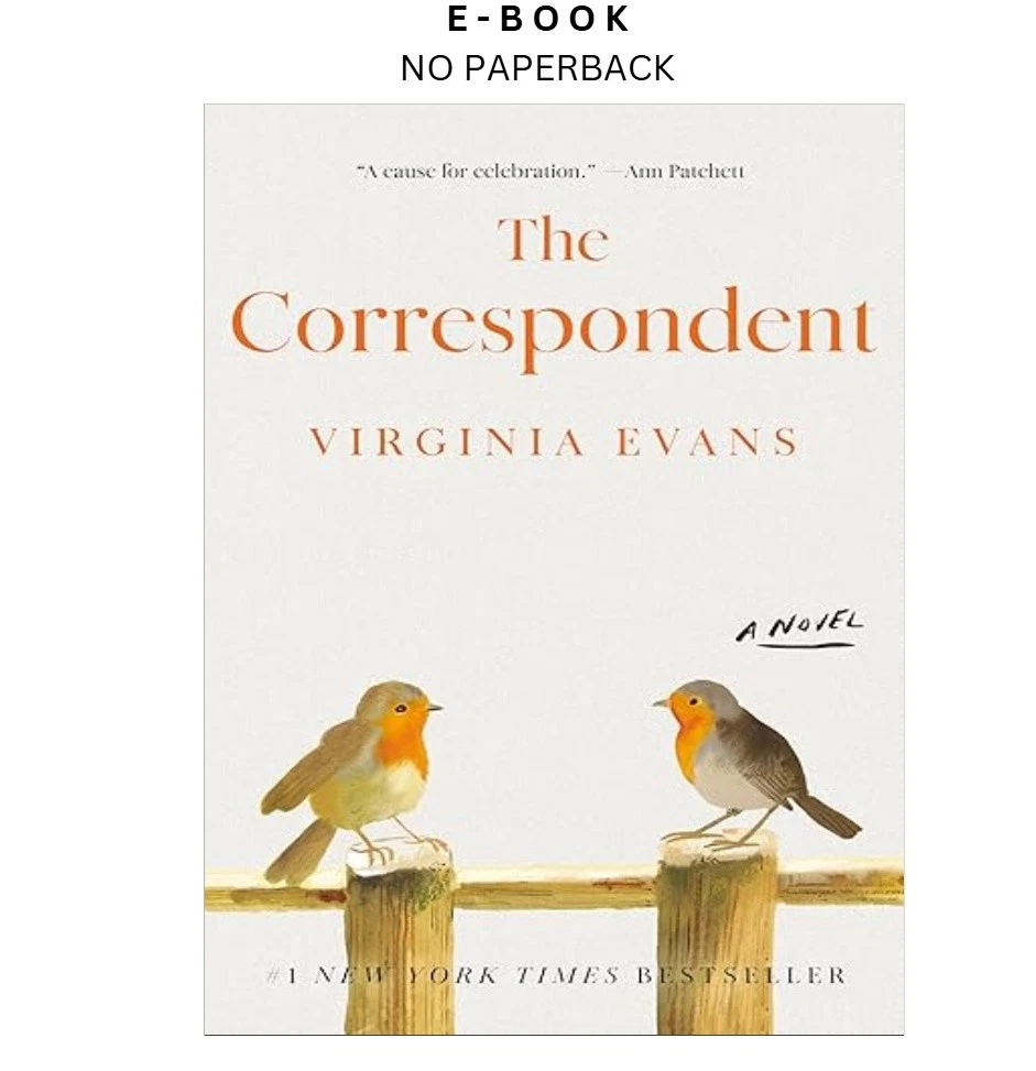 s-l1600-62.webp The Correspondent: A Novel Ebook by Virginia Evans | Instant Download – book cover ebook