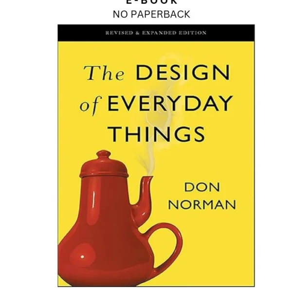 The Design of Everyday Things: Revised and Expande Ebook by Don Norman | Instant Download – book cover ebook