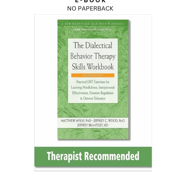 The Dialectical Behavior Therapy Skills Wor Ebook by Matthew McKay PhD | Instant Download – book cover ebook