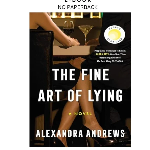 The Fine Art of Lying: A Reese's Book Cl Ebook by Alexandra Andrews | Instant Download – book cover ebook