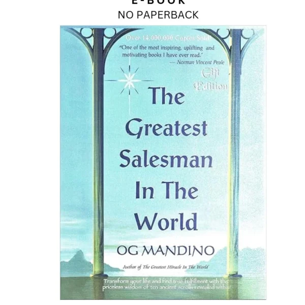 The Greatest Salesman in the World Ebook by Og Mandino | Instant Download – book cover ebook