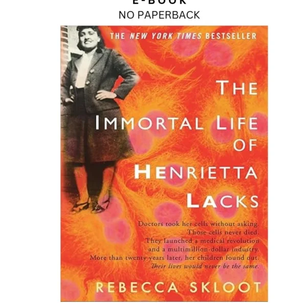 The Immortal Life of Henrietta Lacks Ebook by Rebecca Skloot | Instant Download – book cover ebook
