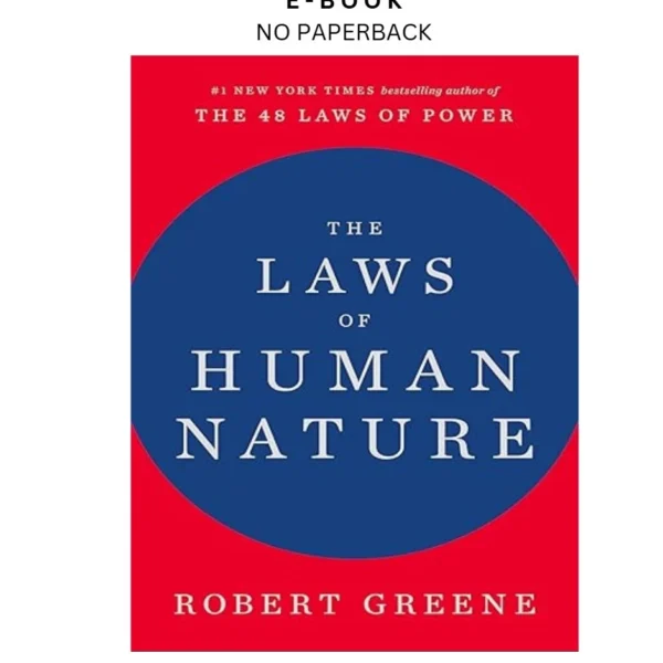 The Laws of Human Nature Ebook by Robert Greene | Instant Download – book cover ebook