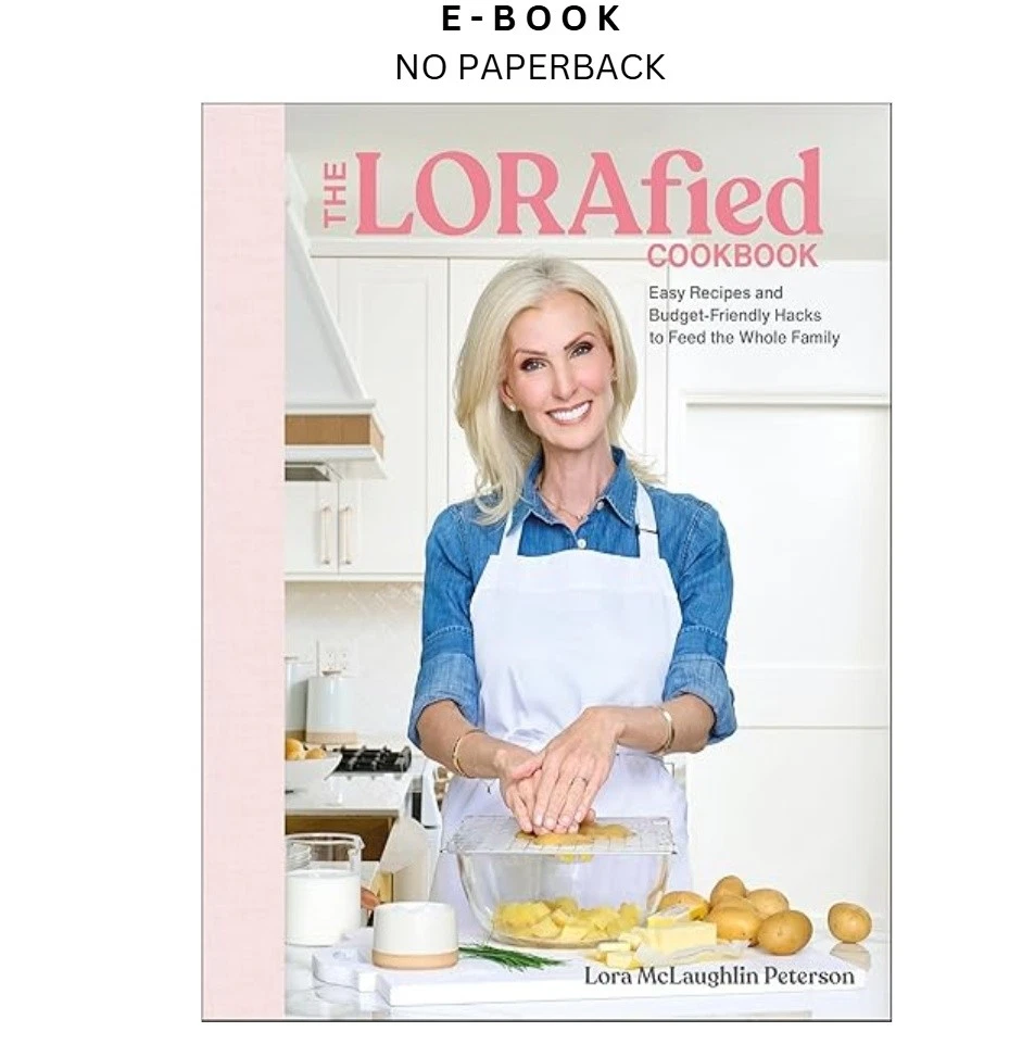 s-l1600-442.webp The LORAfied Cookbook: Easy Recipes and Bu Ebook by Lora McLaughlin Peterson | Instant Download – book cover ebook