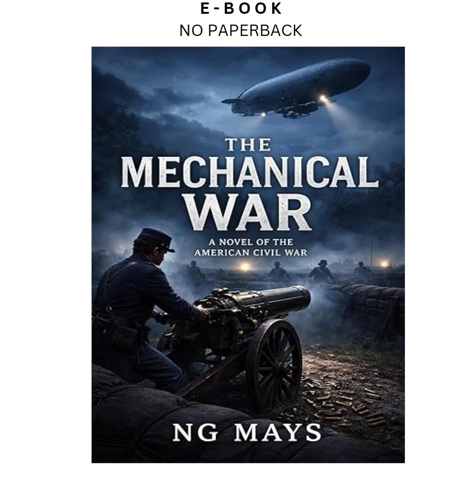 s-l1600-1451.webp The Mechanical War: An Alternate Novel of the Amer Ebook by N.G. Mays | Instant Download – book cover ebook