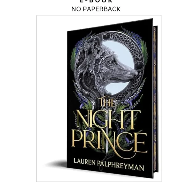 The Night Prince (Deluxe Edition) (Wolf King, 2) Ebook by Lauren Palphreyman | Instant Download – book cover ebook