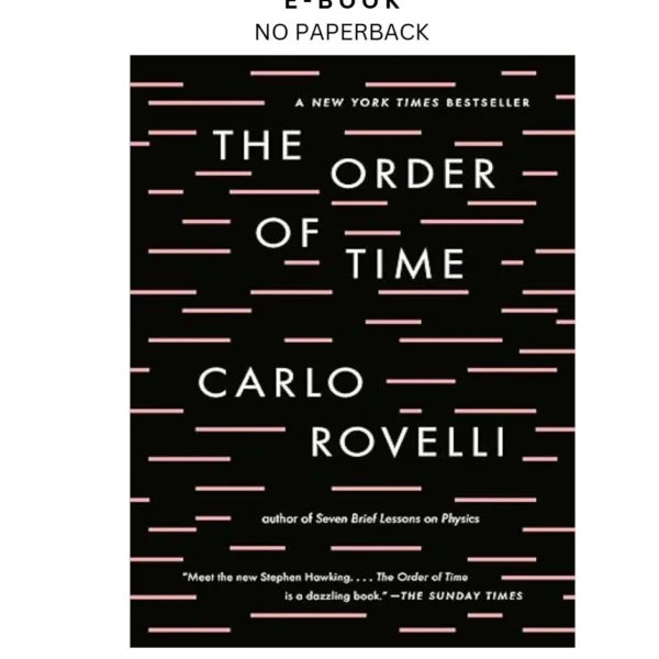The Order of Time Ebook by Carlo Rovelli | Instant Download – book cover ebook