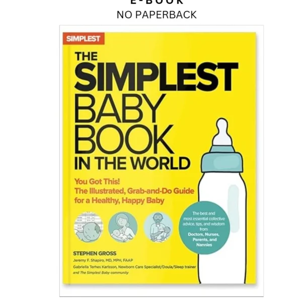 The Simplest Baby Book in the World: The Illustr Ebook by S.M. Gross | Instant Download – book cover ebook